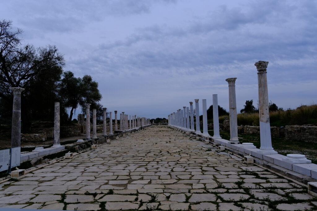 Side Antik Kenti Sütunlar