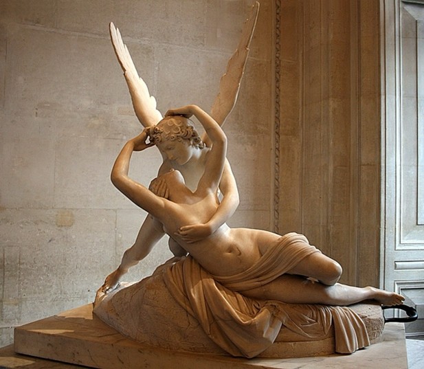 Cupid'in Öpücüğü ile Yeniden Canlanan Psyche