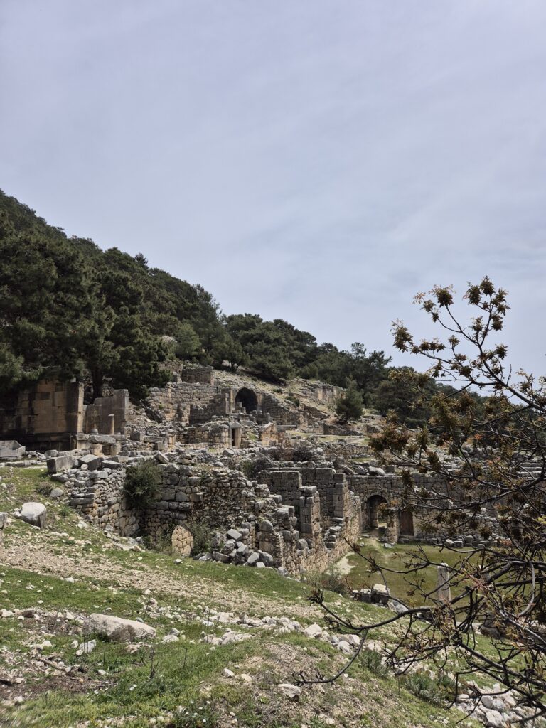 Arykanda örenyeri girişi, Finike, Antalya