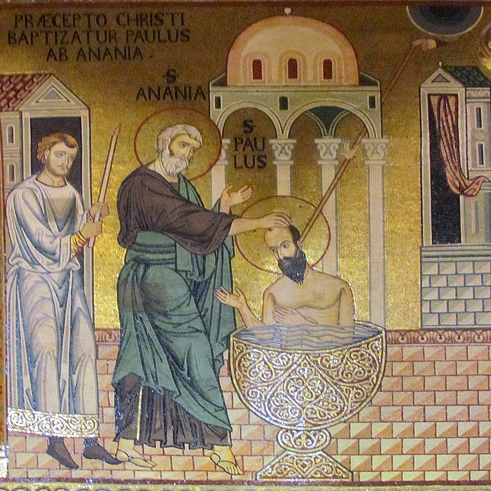 Baptism of St. Paul by Anania