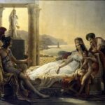 Aeneas Dido'ya Truva'nın çöküşünü anlatıyor. Kaynak: https://en.wikipedia.org/wiki/File:%C3%89n%C3%A9e_et_Didon,_Gu%C3%A9rin.jpg