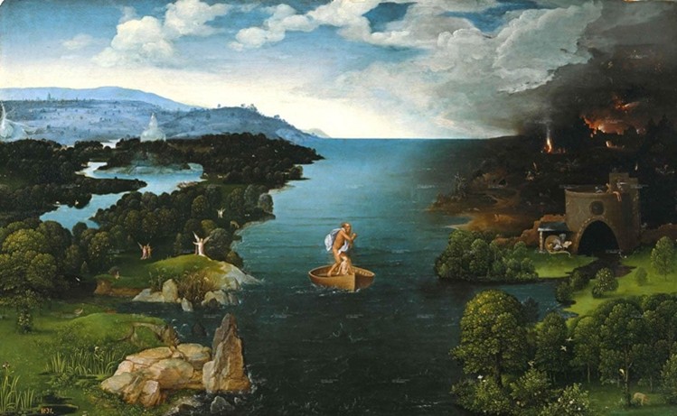Charon Styx Nehrini Geçerken, Joachim Patinir.