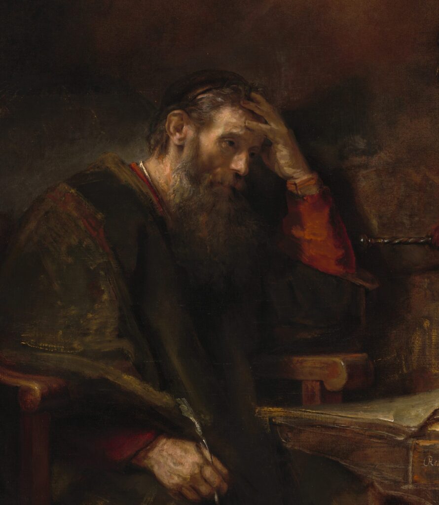 Saint Paul by Rembrandt